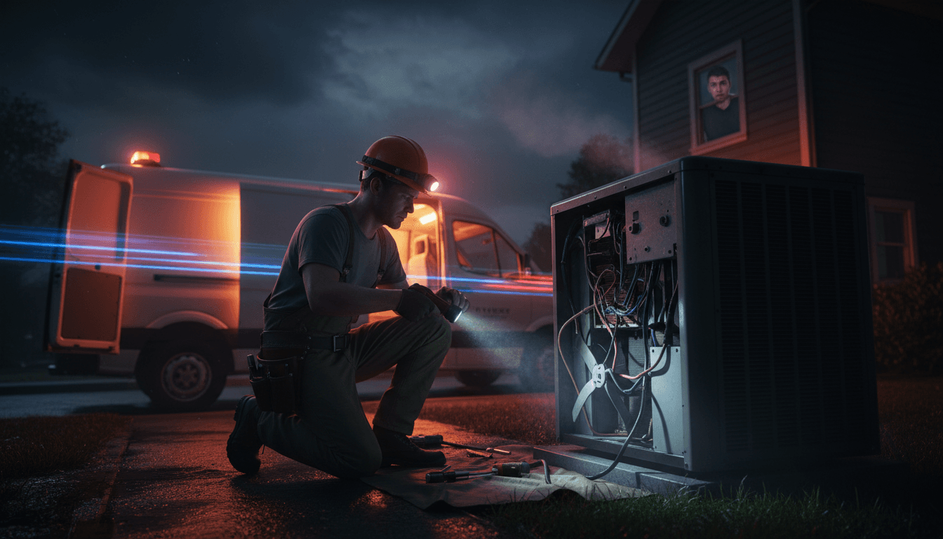 24/7 emergency HVAC repair service